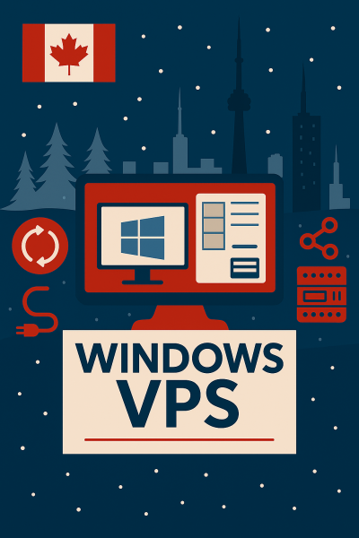 خرید سرور مجازی ویندوز کانادا با آی‌پی اختصاصی و موقعیت تورنتو